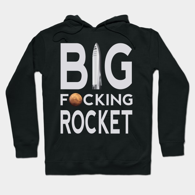 Big Fucking Rocket Hoodie by Nerd_art